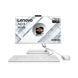 Falabella Aio IdeaCentre AIO 3 24ALC6 - FHD - AMD R5-7430U - 32GB RAM 512GB SSD - Blanco oferta