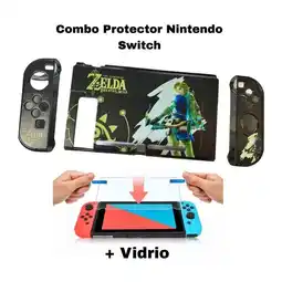 Falabella Acrilico Diseño Breath + Vidrio Protector Compatible Switch Oled oferta