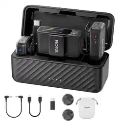 Falabella Micrófonos Inalámbricos BOYAMIC 2-02 con Inteligencia Artificial oferta