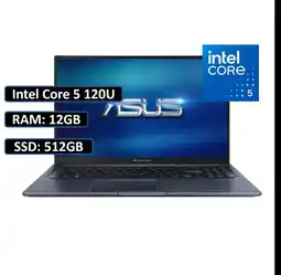 Falabella PORTATIL X1504 INTEL CORE 5 120U RAM 12GB DDR4/ SSD 512GB M.2/ 15.6 / WIN11 HOME oferta