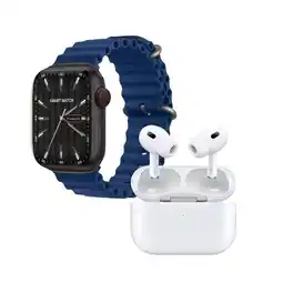 Falabella Combo Smartwatch V11 Audífonos Bluetooth 5ta Gen 7 Correas Llamadas oferta