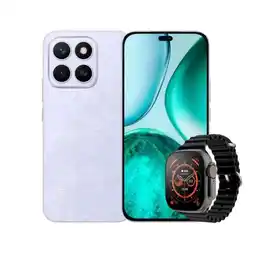 Falabella Celular X8c 512Gb 8GB Ram Púrpura + Smartwatch oferta