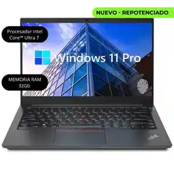 Falabella THINKPAD E14 GEN 6 - CORE ULTRA 7 155H - RAM 32GB- SSD 1TERA - 14 - WIN 11 PRO oferta