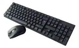 Falabella Kit Teclado Mouse Inalámbrico Español 41cm Laptop Portátil oferta