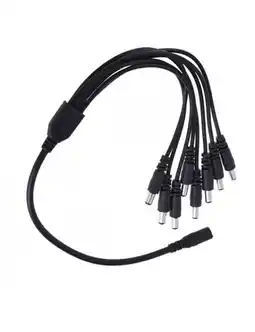 Falabella FUENTE CABLE DE PODER PULPO 1X8 ADAPTADOR NEGRO oferta