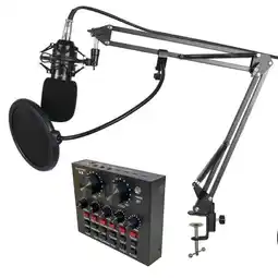 Falabella Micrófono Condensador Profesional Bm800 + Interfaz V8 oferta