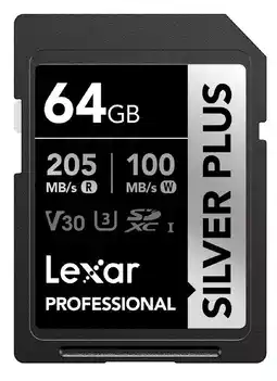 Falabella Memoria SD Silver Plus 205 Mb/s - 64 Gb oferta