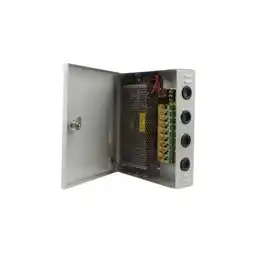 Falabella FUENTE CENTRALIZADA DE 9 CANALES 15 AMPERIOS METALICA CCTV oferta