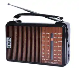 Falabella Radio Recargable Fm Am y USB MK-212 oferta