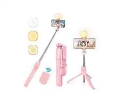 Falabella Palo Selfie Inalámbrico Con Bluetooth Y Luz Acero Inoxidable oferta