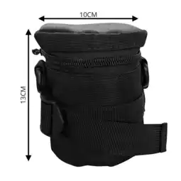 Falabella Estuche de lente pequeño acolchado para canon nikon sigma oferta