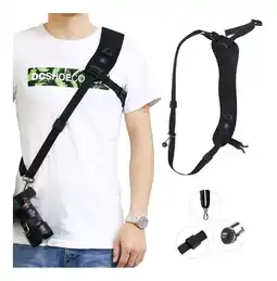 Falabella Correa Hombro Rapida Para Camara Dslr Canon Nikon Sony Puluz oferta