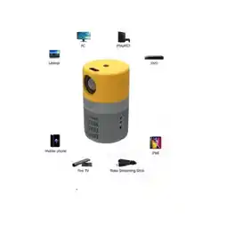 Falabella Mini Proyector Video Beam Cilindro 800 Lumens Multimedia oferta