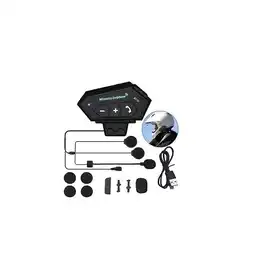 Falabella Ntercomunicador Auriculares Casco Bluetooh Bt12 Moto Musica oferta