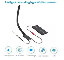 Falabella Mini Camara Espia Wifi Ip Hd 1080p 32gb Incluidos Color Negro oferta