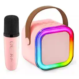 Falabella Parlante Altavoz Bluetooth Portátil Karaoke 1 Micrófono oferta