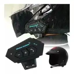 Falabella Intercomunicador Auriculares Casco Bluetooh Bt12 Moto Musica oferta