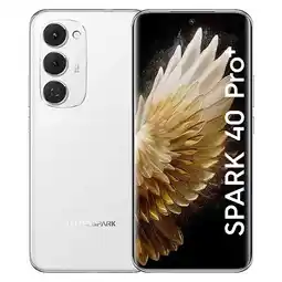 Falabella Celular Tecno Spark 40 PRO PLUS 256GB 8GB Blanco oferta