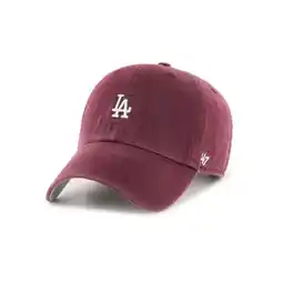 Falabella Gorra Los Angeles Dodgers 47 Clean Up Vinotinto Logo Pequeño Blanco -Original oferta