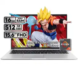 Falabella PORTATIL VIVOBOOK M1502YA-BQ925 RYZEN 7 5825U 16GB RAM 512GB SSD 15,6'' FHD oferta