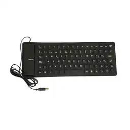 Falabella Teclado Flexible Usb Plegable Español Resistente Polvo Agua oferta