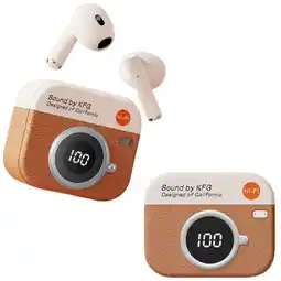 Falabella Audifonos Retro Audifonos Bluetooth Indicador Led Control Tactil oferta