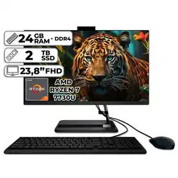 Falabella TODO EN UNO AMD RYZEN 7-7730U 24GB RAM 2TB SSD 238″ FHD oferta