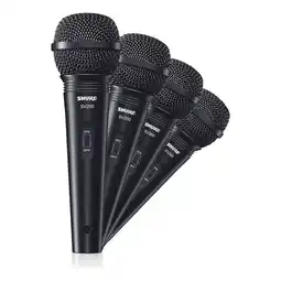 Falabella Kit De 4 Micrófonos Sv200 Vocal Dinámico Profesional oferta