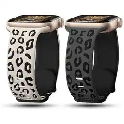 Falabella Pulso Manilla Animal Print Apple Watch 42 44 45 4649mm Fucsia Negro oferta