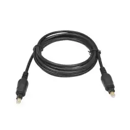 Falabella Cable Óptico 2 Metros Digital Audio Onda Luz Fibra Óptica Negro Pvc oferta