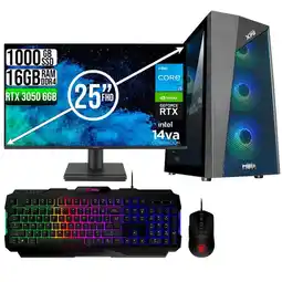 Falabella PC GAMER ELITE INTEL CORE I5-14400 RTX 3050 6GB RAM 16GB SSD 1TB 25 120HZ oferta