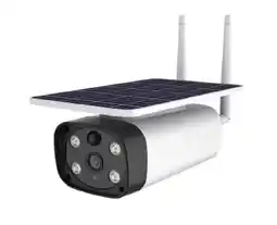 Falabella Cámara De Seguridad Ip Panel Solar Exterior Wifi Low P oferta