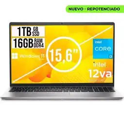 Falabella INSPIRON INTEL CORE I3 1215U SSD 1TB RAM 16GB LED 15,6 LIC W11 HOME oferta