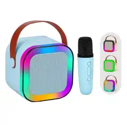 Falabella Parlante Karaoke Inalambrico LED Con 2 Microfonos Bluetooth oferta