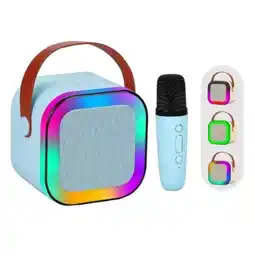 Falabella Parlante Karaoke Inalambrico LED Con 2 Microfonos Bluetooth oferta