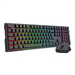 Falabella COMBO CABLEADO 2 EN 1 S146 NEGRO TECLADO TRUNDLE K668 + MOUSE K1NG M724 oferta