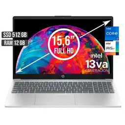 Falabella PORTATIL INTEL CORE I7-1355U SSD 512GB RAM 12GB LED 15,6 FULL HD oferta