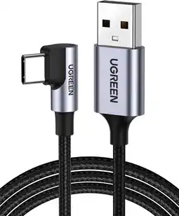 Falabella Cable USB A USB-C Ángulo 90° 480 Mbps Carga Rápida 18w 1m oferta