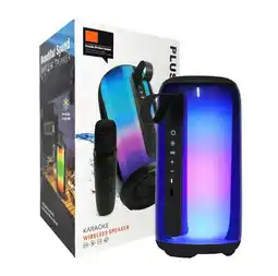 Falabella Parlante Karaoke Bluetooth Portátil Luz rgb + Micrófono oferta