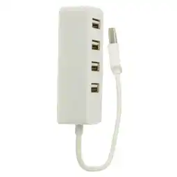 Falabella Hub USB Blanco Compacto - Alta Velocidad 480 Mbps oferta