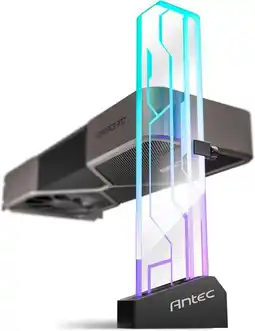 Falabella Soporte Para GPU ANTEC HOLDER ARGB En Vidrio Templado Con Estabilidad Avanzada oferta
