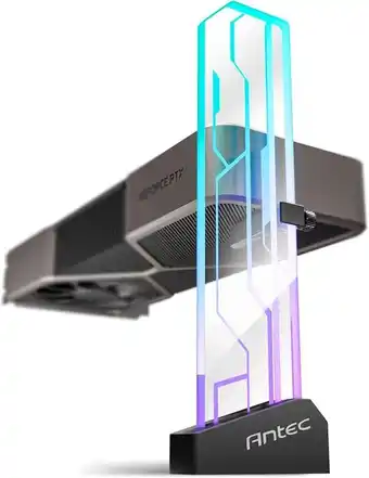 Falabella Soporte Para GPU ANTEC HOLDER ARGB En Vidrio Templado Con Estabilidad Avanzada oferta