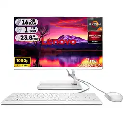 Falabella TODO EN UNO AIO 3 AMD RYZEN 5-7430U SSD 1TB RAM 16GB LED 24 FHD oferta