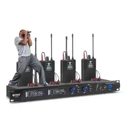 Falabella Sistema de Monitoreo Debra Er-202 Uhf Bluetooth 4 Receptores oferta