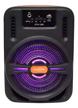 Falabella Parlante Portatil Con Microfono Y Luces LED GTS oferta