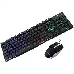 Falabella COMBO GAMER TECLADO Y MOUSE POWERGROUP GC-801 USB oferta