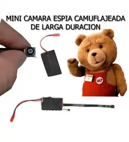 Falabella Cámara Mini Espía Wifi Para Peluche Inalámbrica Monitoreo oferta