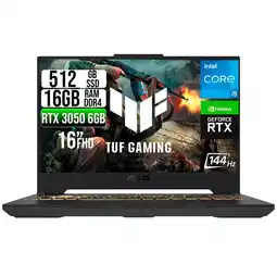 Falabella PORTATIL TUF INTEL CORE 5-210H RTX 3050 6GB SSD 512GB RAM 16GB 16" WUXGA 144HZ oferta