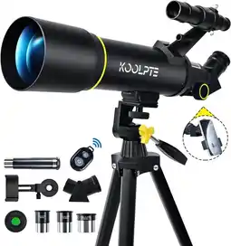 Falabella Telescopio Astronómico Koolpte 70mm 400mm AZ 20X-200X oferta