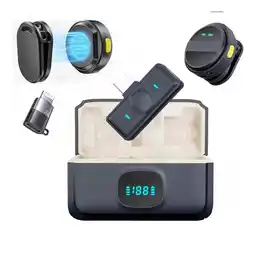 Falabella Microfono Solapa Inalambrico Boton Moneda iPhone Android oferta